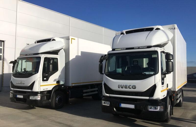 Skříňová nástavba EUROCARGO MOTOCLIMA